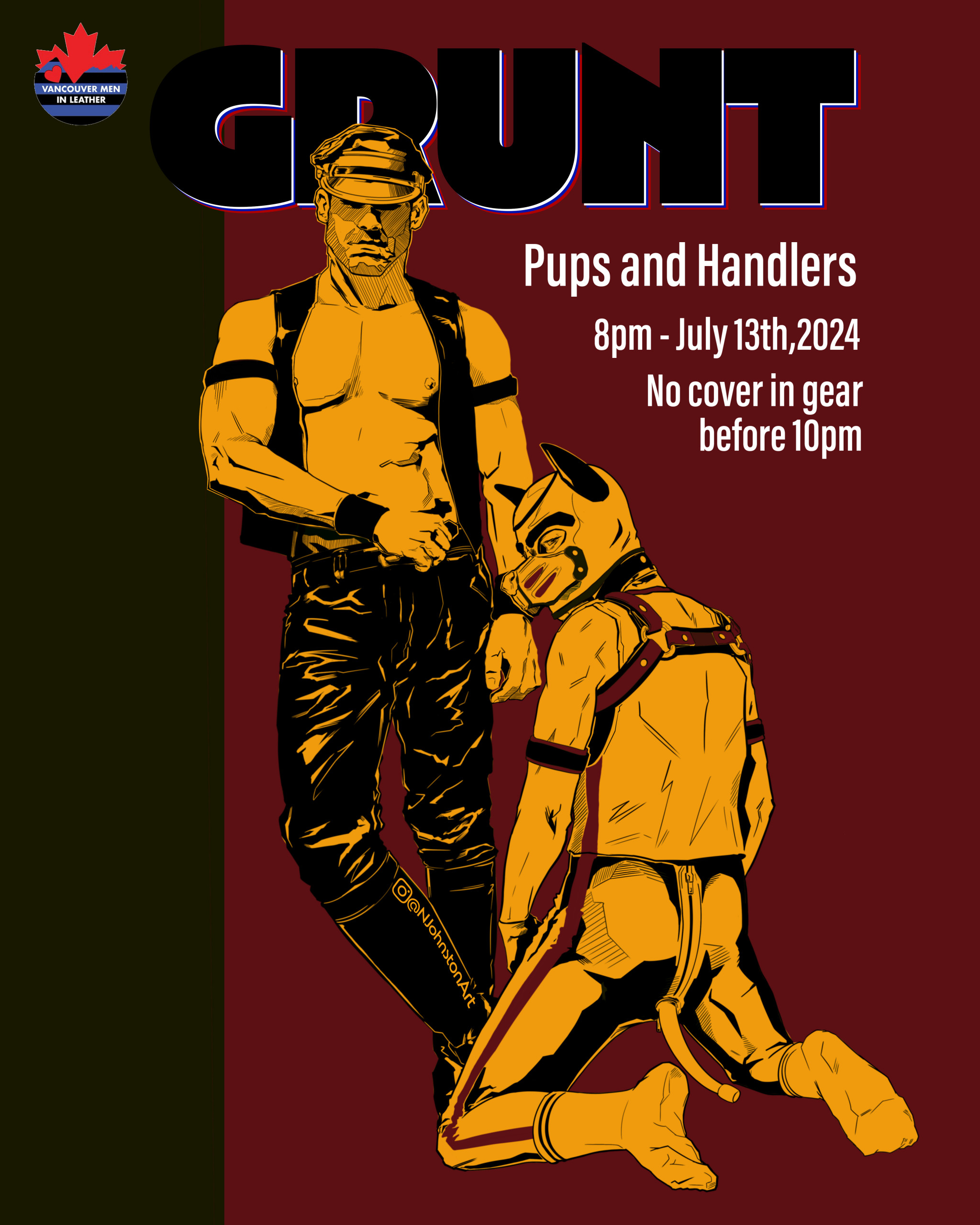 You are currently viewing Grunt Night – Pups & Handlers July 13th @ PJs